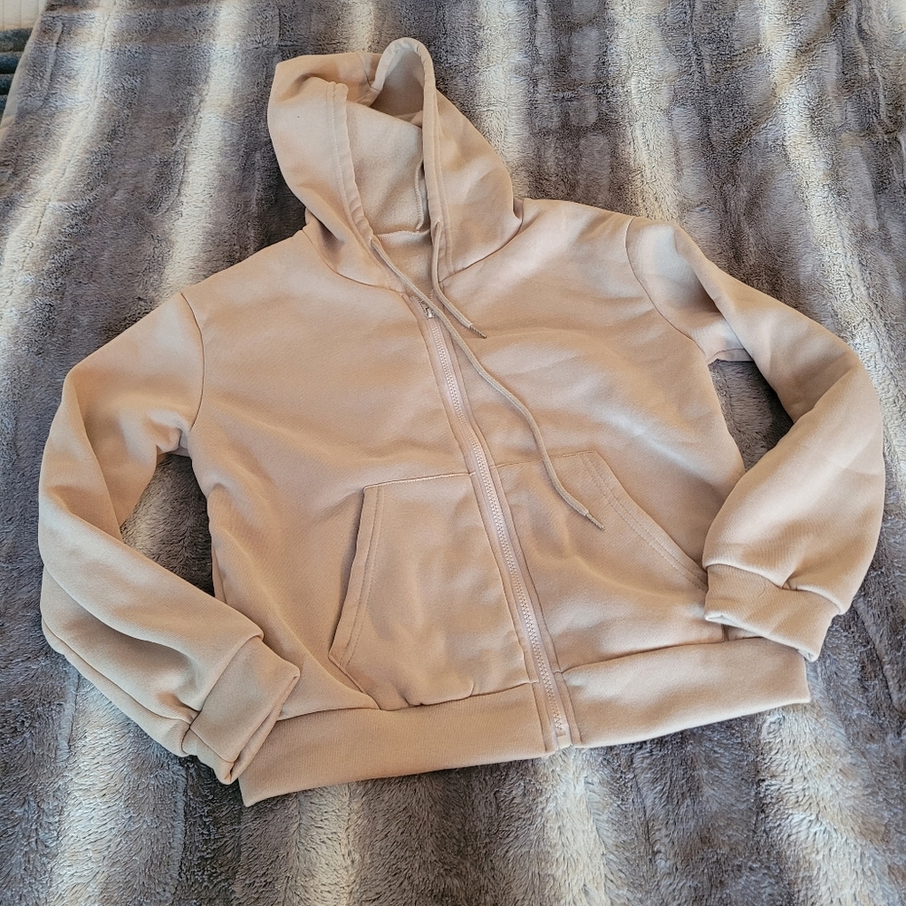 Zip up hoodie size xs